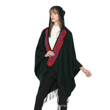 Cardigan cape surdimensionné pour femmes avec poncho châle et devant ouvert